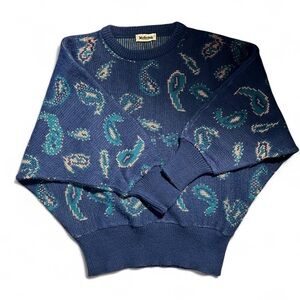 Vintage 90s Knit Grandma Sweater Retro Indie